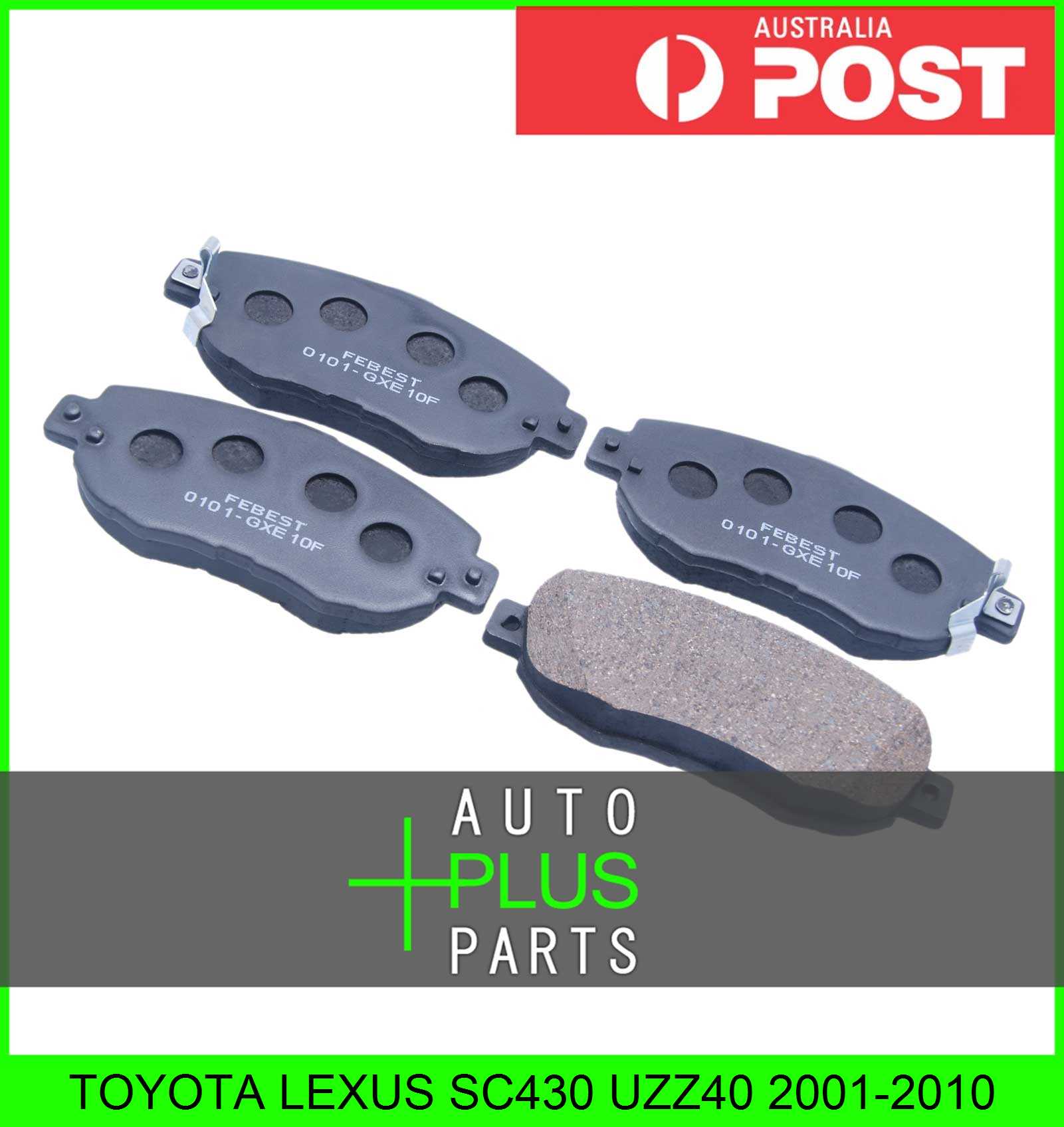 Disc Brake Front For Toyota Lexus Sc430 Uzz40 2001-2010 Pad Kit
