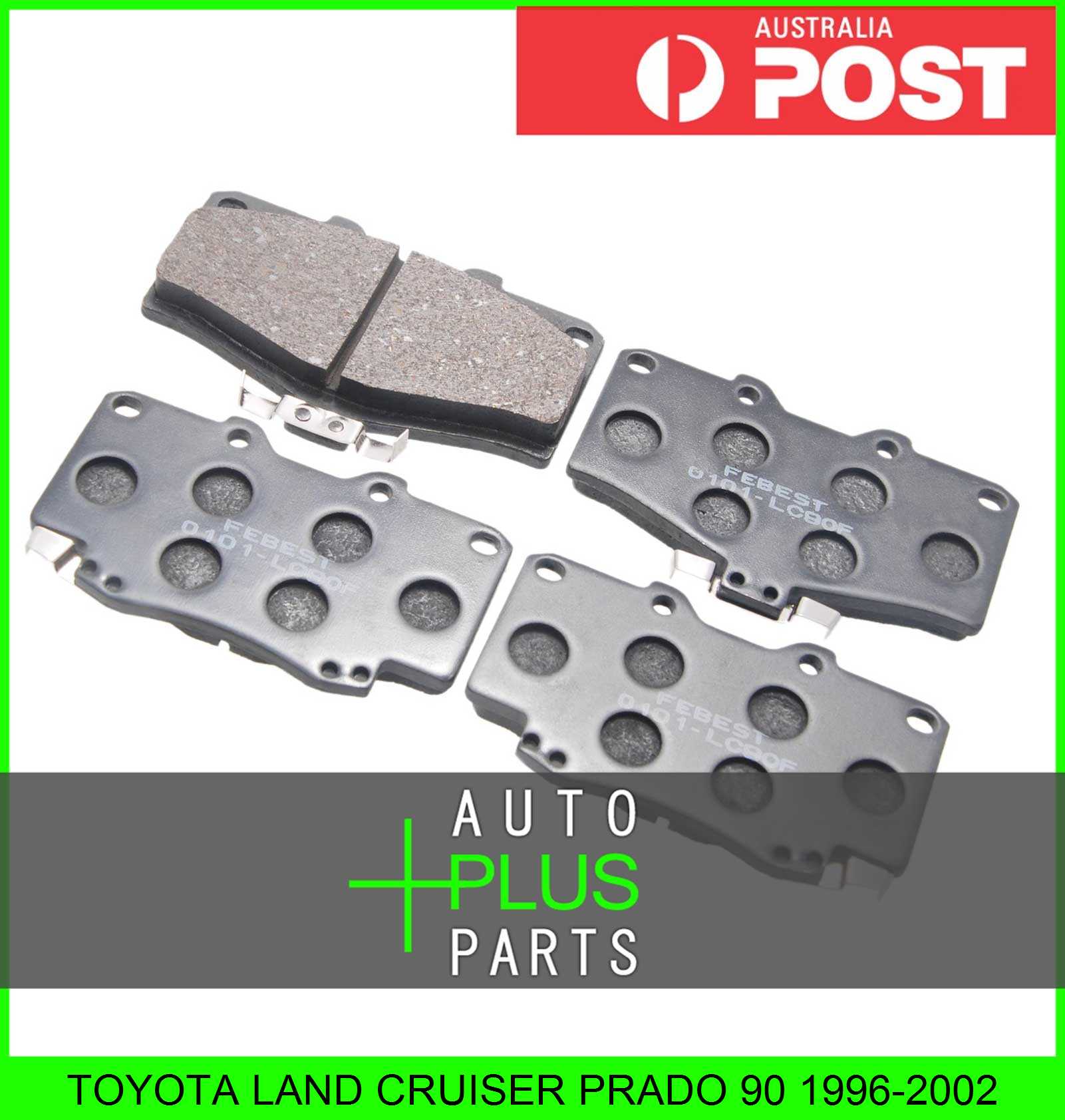 Fits TOYOTA LAND CRUISER PRADO 90 Pad Kit, Disc Brake, Front Product Photo