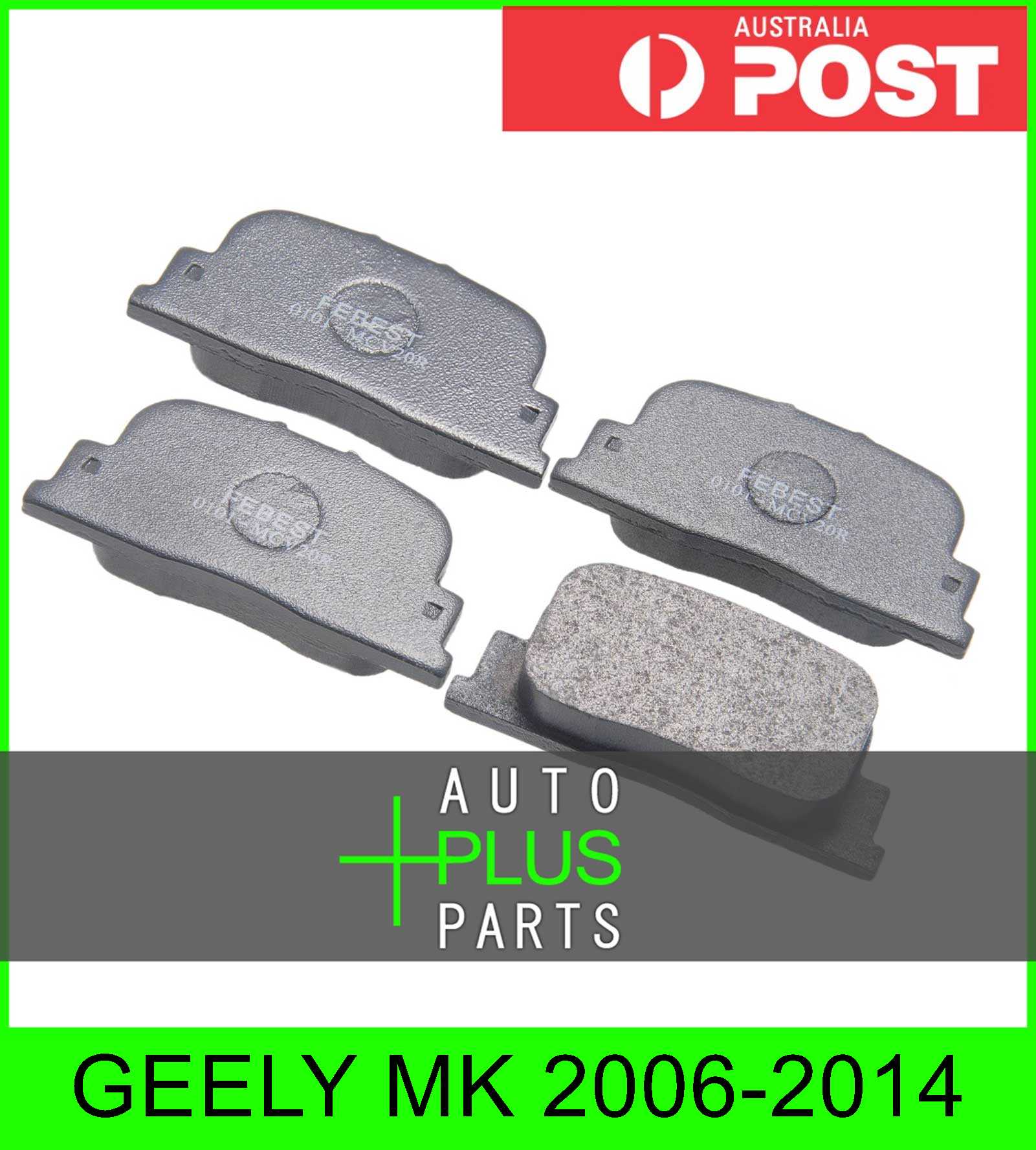 Tora Front Disc Brake Pad Set Mitsubishi Triton MK 2.8L 4M40 4M40T 2001~2006 4X4