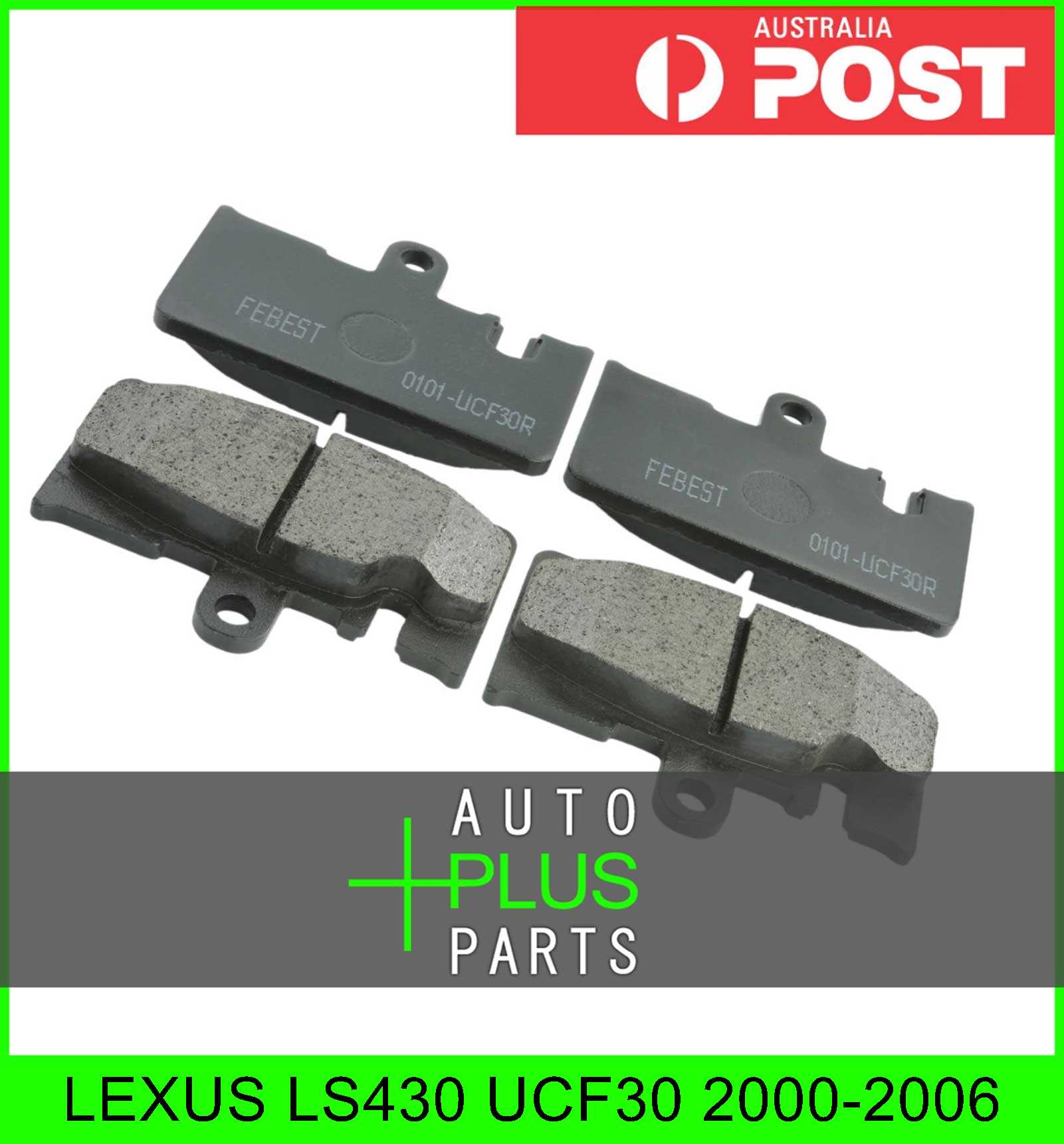 Disc Brake 2000-2006 Front For Lexus Ls430 Ucf30 Pad Kit
