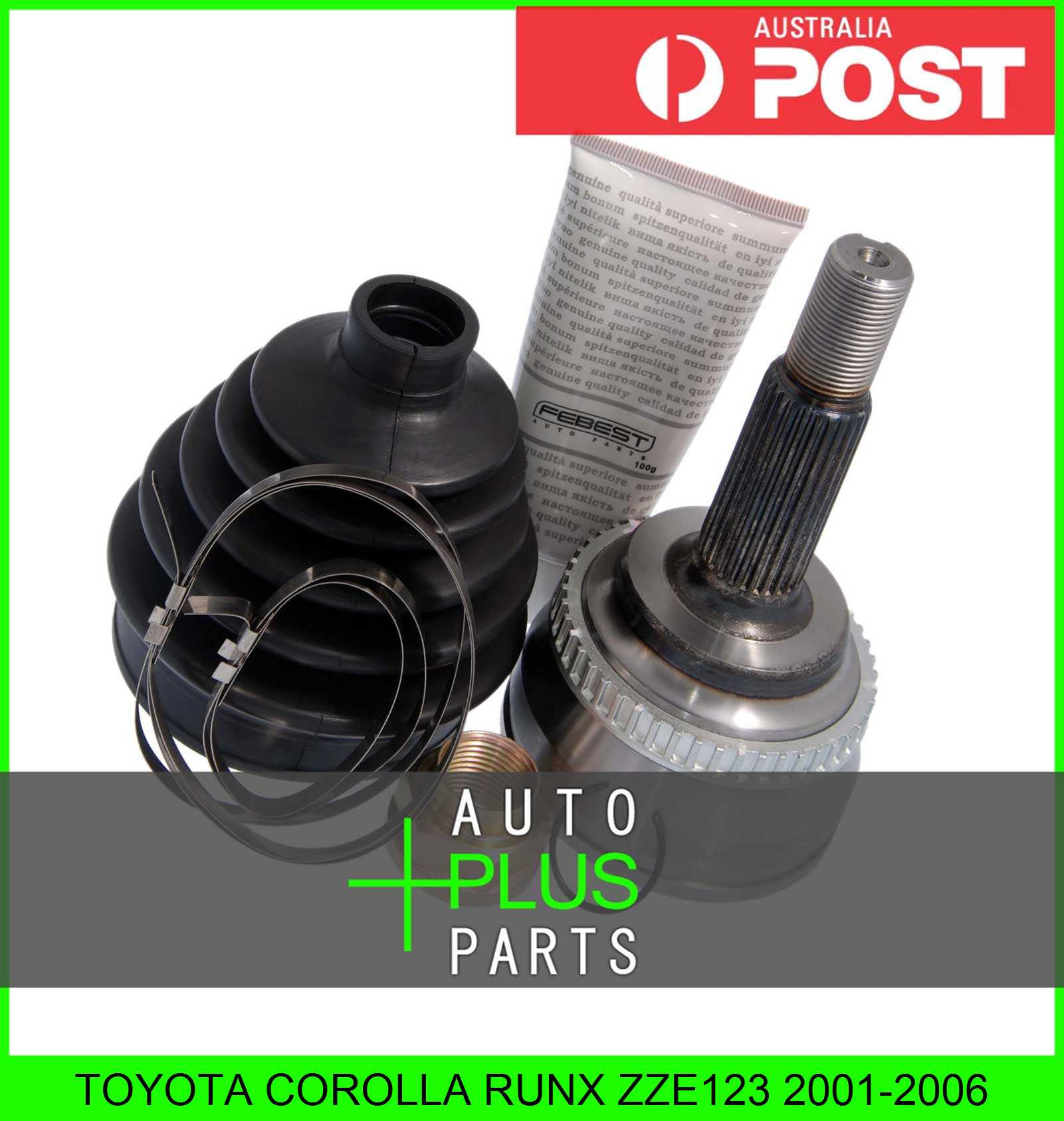 Fits TOYOTA COROLLA RUNX ZZE123 20012006 OUTER CV JOINT 23X58X26 eBay