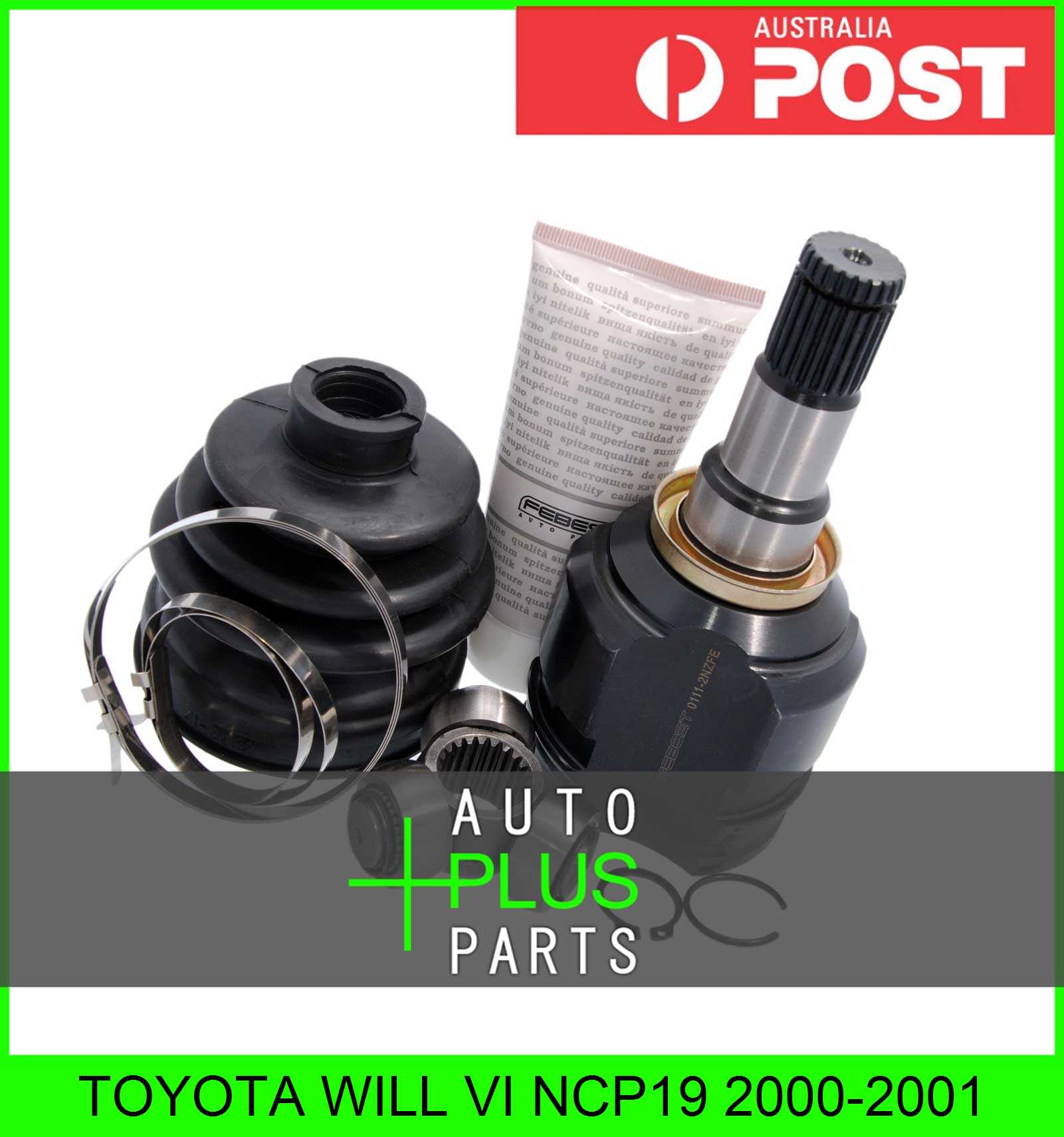 Fits TOYOTA WILL VI NCP19 Inner Joint 22X34X23 Product Photo