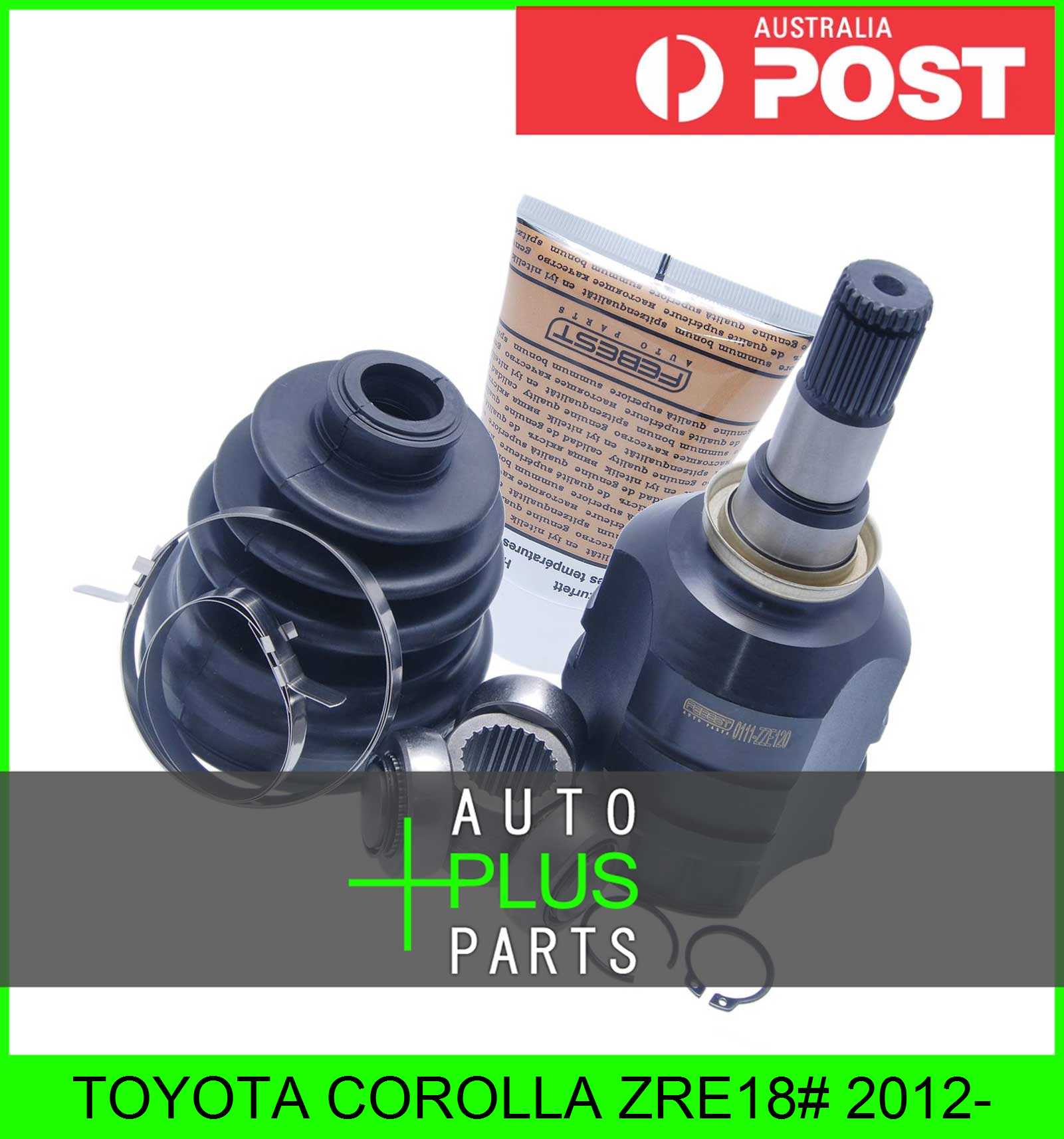 Fits TOYOTA COROLLA ZRE18# 2012- - INNER CV JOINT 23X34X23 | eBay