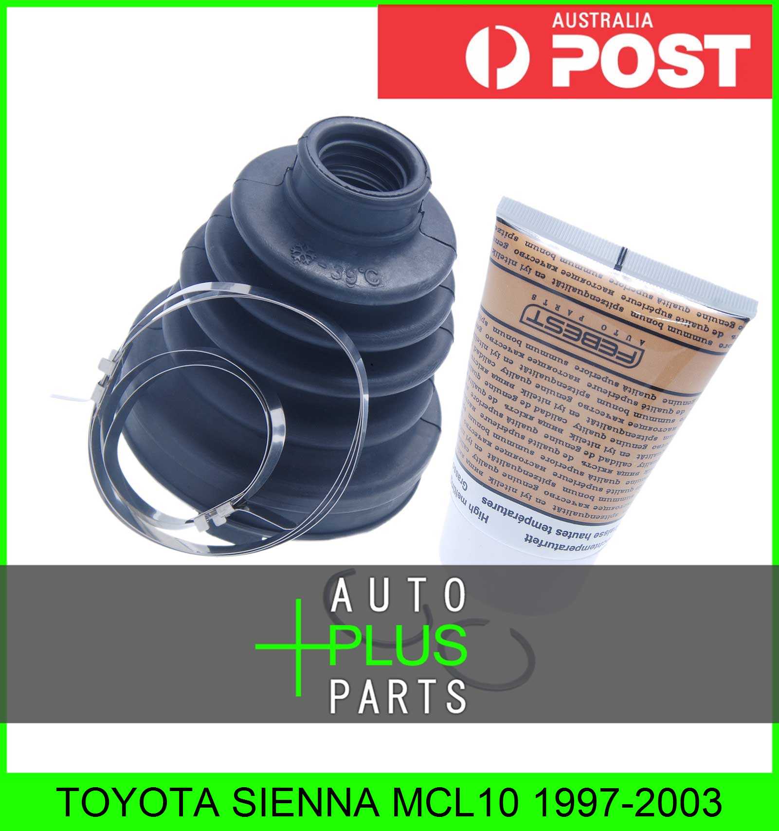 Fits TOYOTA SIENNA MCL10 Boot Inner Cv Joint Kit 80X104X24 eBay