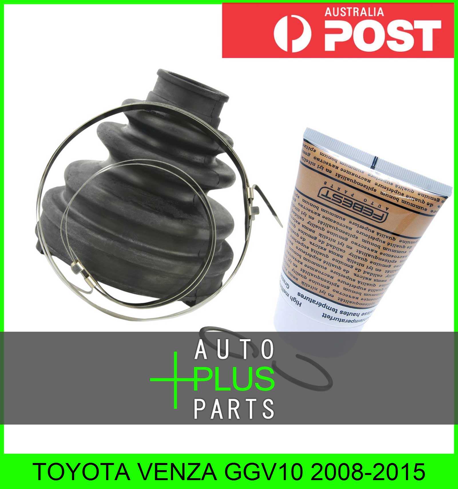 Fits TOYOTA VENZA GGV10 2008-2015 - BOOT INNER CV JOINT KIT 86X98X24.7 ...