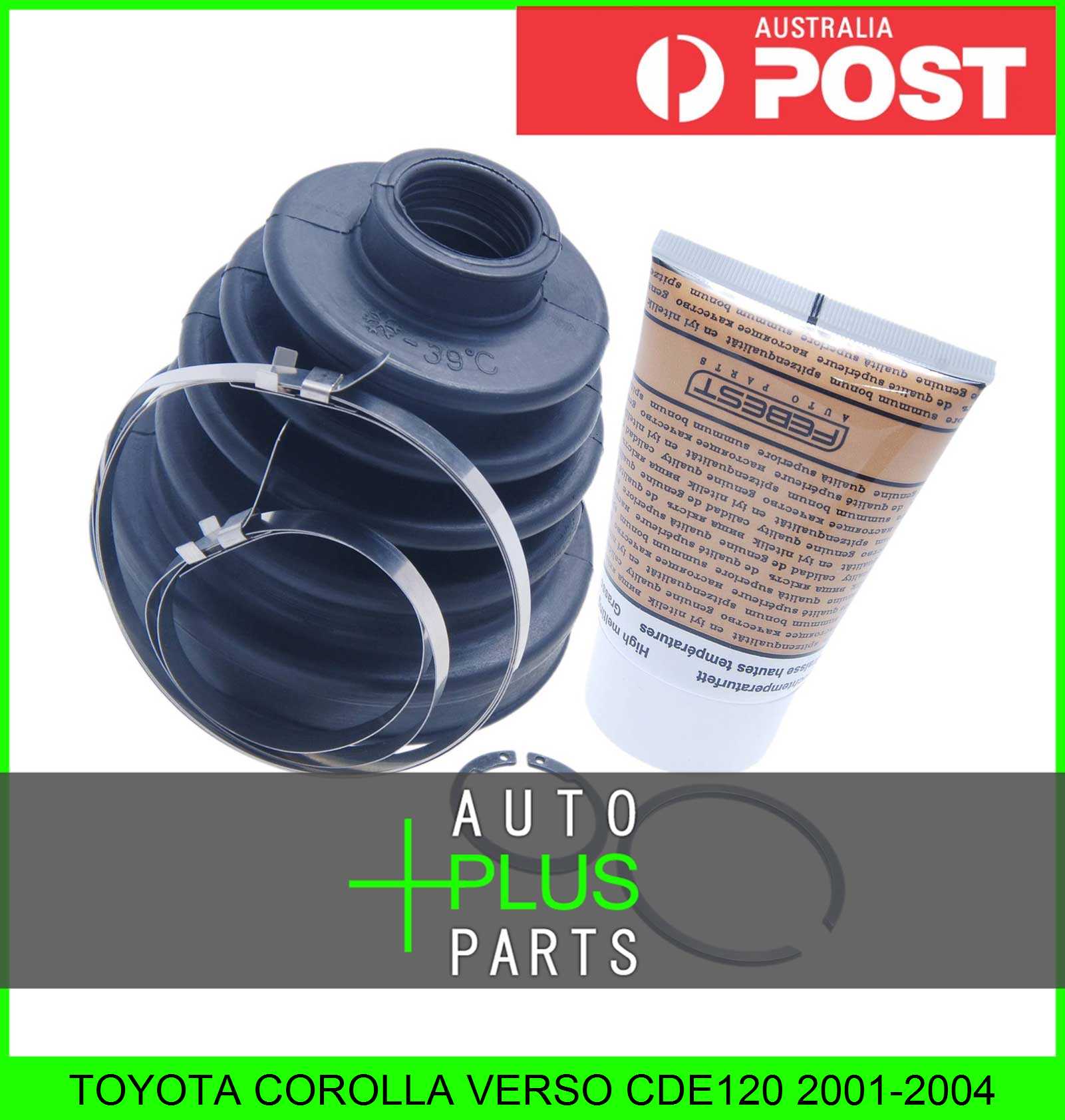 Fits TOYOTA COROLLA VERSO CDE120 Boot Inner Cv Joint Kit 80X93X25 eBay