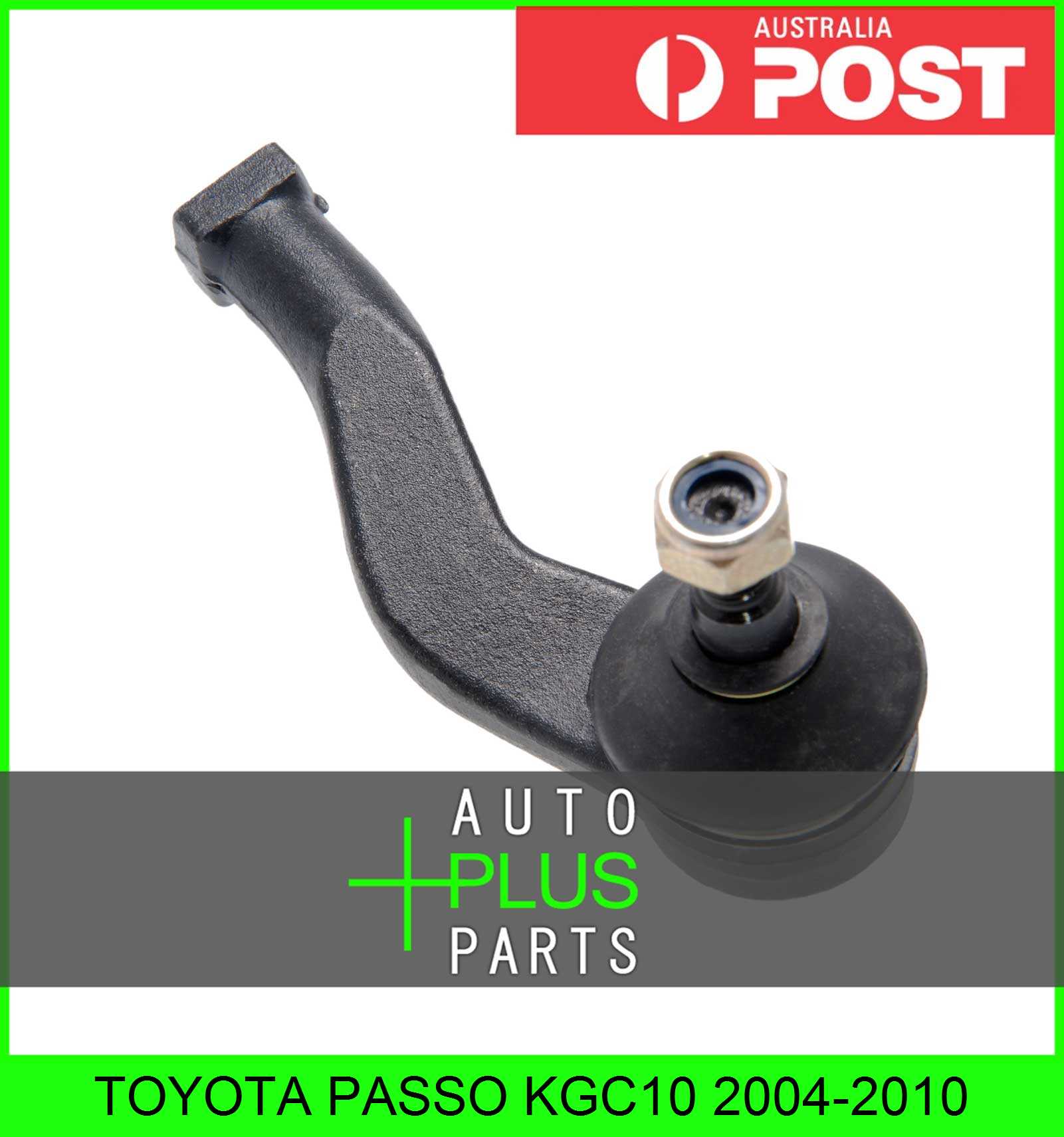 Fits TOYOTA PASSO KGC10 20042010 Tie Rod End Steering Rack eBay