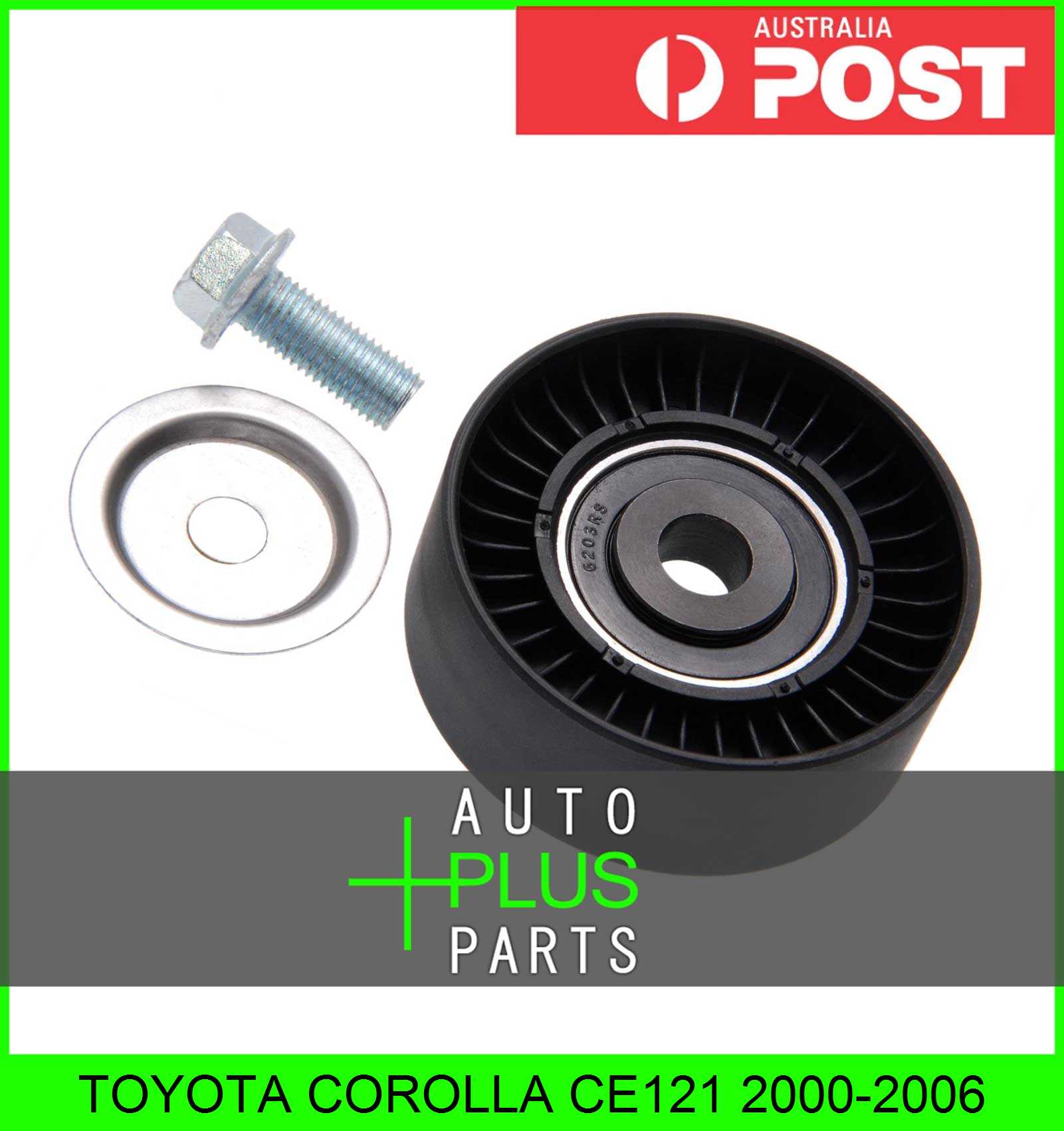 Fits TOYOTA COROLLA CE121 Idler Tensioner Drive Belt Bearing Pulley eBay