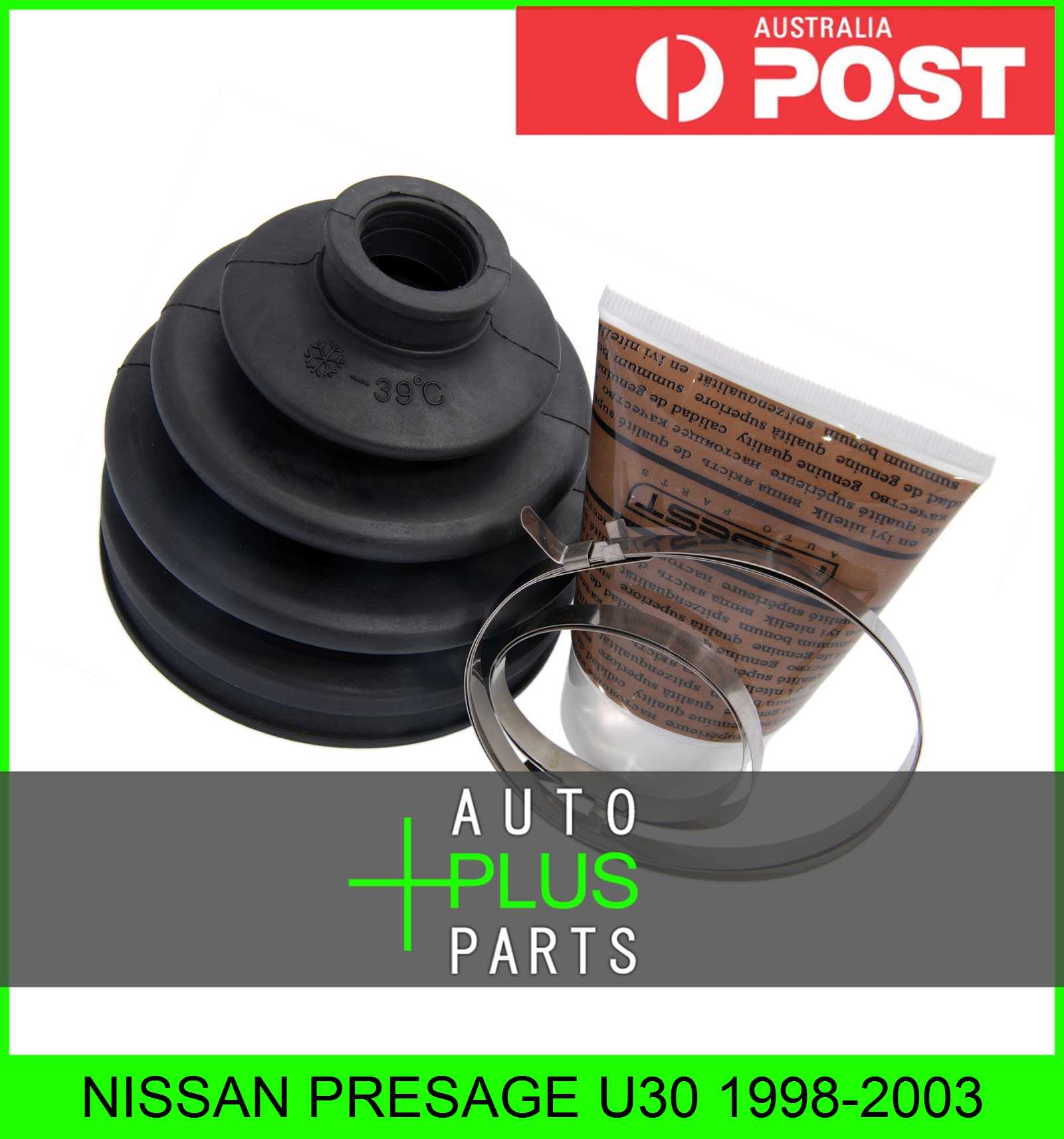61X80X17 KIT FOR NISSAN X-TRAIL T30 2000-2006 INNER CV JOINT BOOT