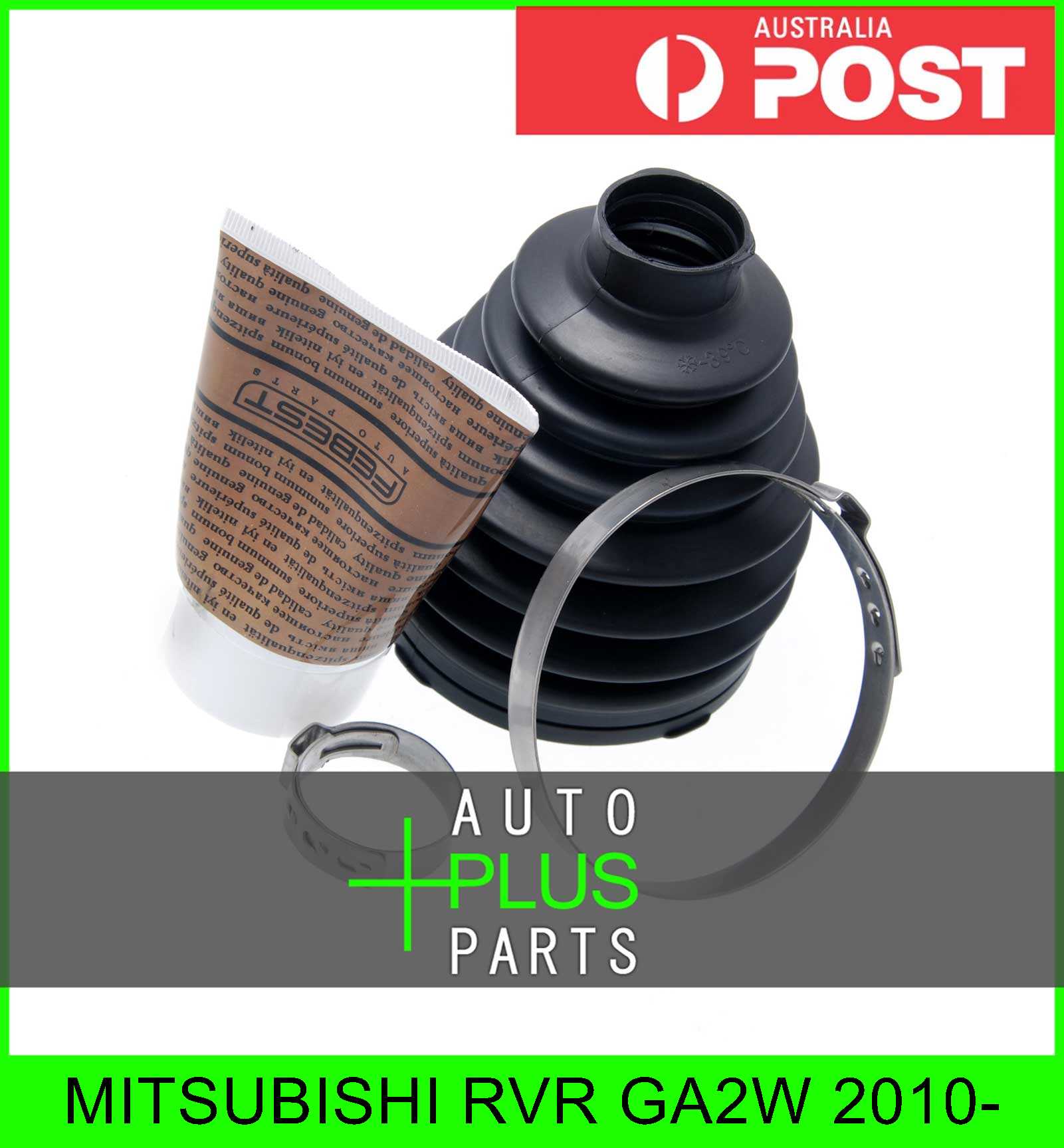 Fits MITSUBISHI RVR GA2W 2010- - BOOT OUTER CV JOINT KIT 84.5X108X28.3 ...