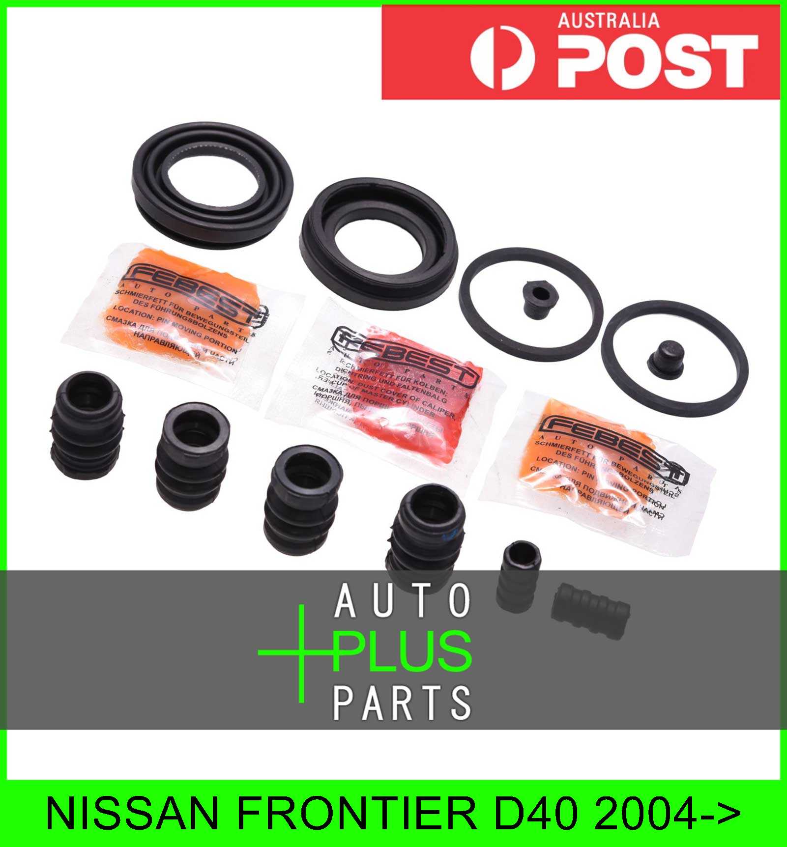 Fits NISSAN FRONTIER D40 Brake Caliper Cylinder Piston Seal Repair Kit