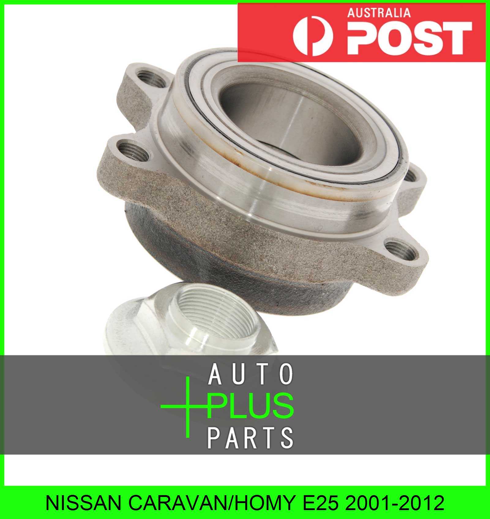 Fits NISSAN CARAVAN/HOMY E25 20012012 Front Wheel Hub Bearing Kit eBay