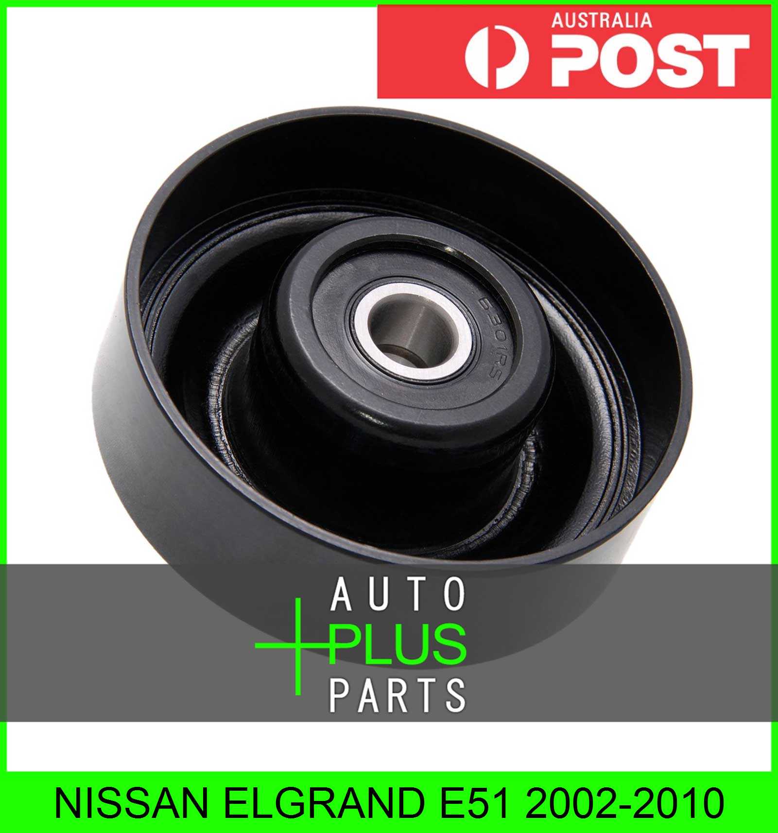 Fits NISSAN ELGRAND E51 Idler Tensioner Drive Belt Bearing Pulley | eBay