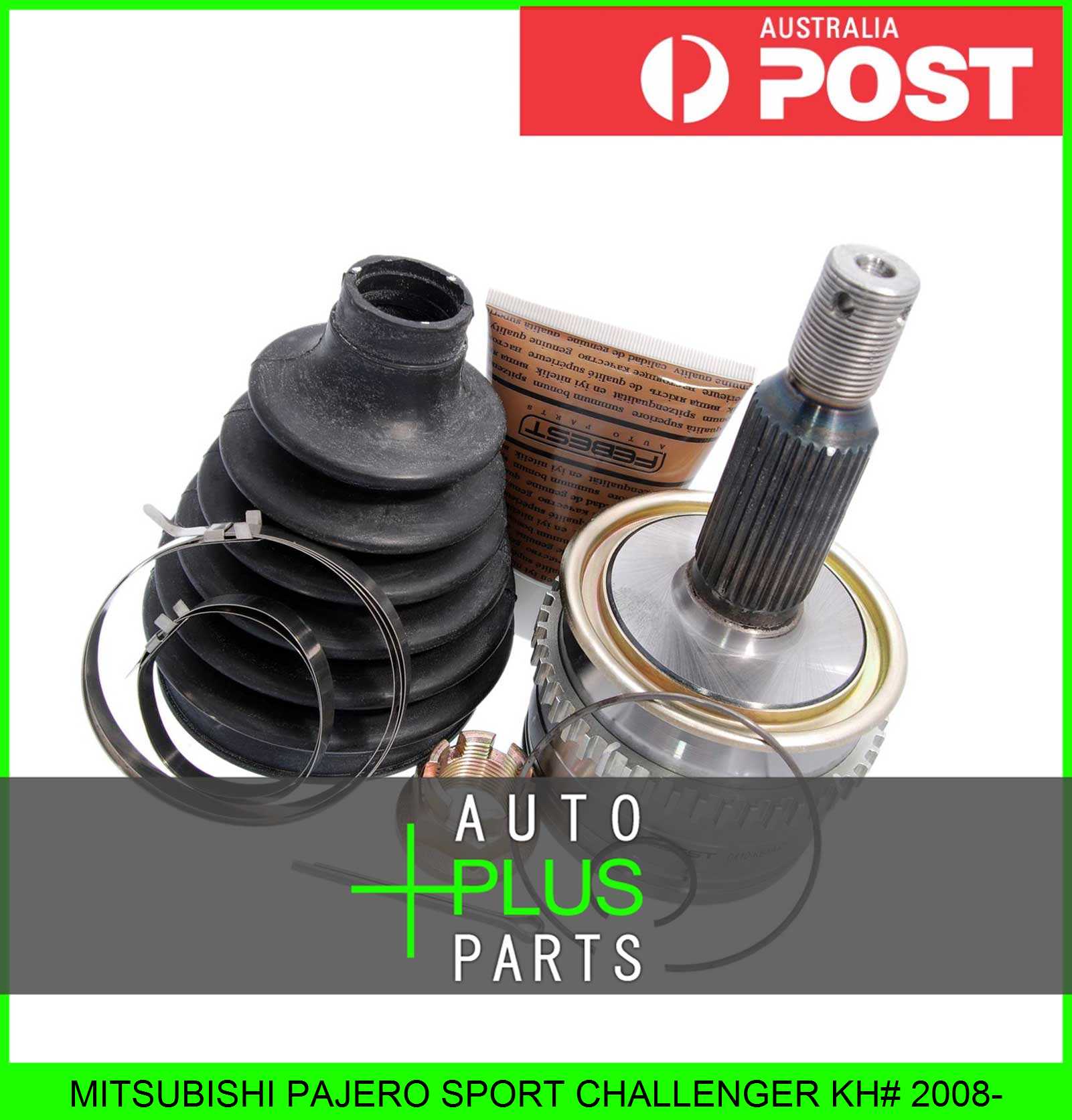 Fits MITSUBISHI PAJERO SPORT CHALLENGER KH# 2008- - OUTER CV JOINT ...