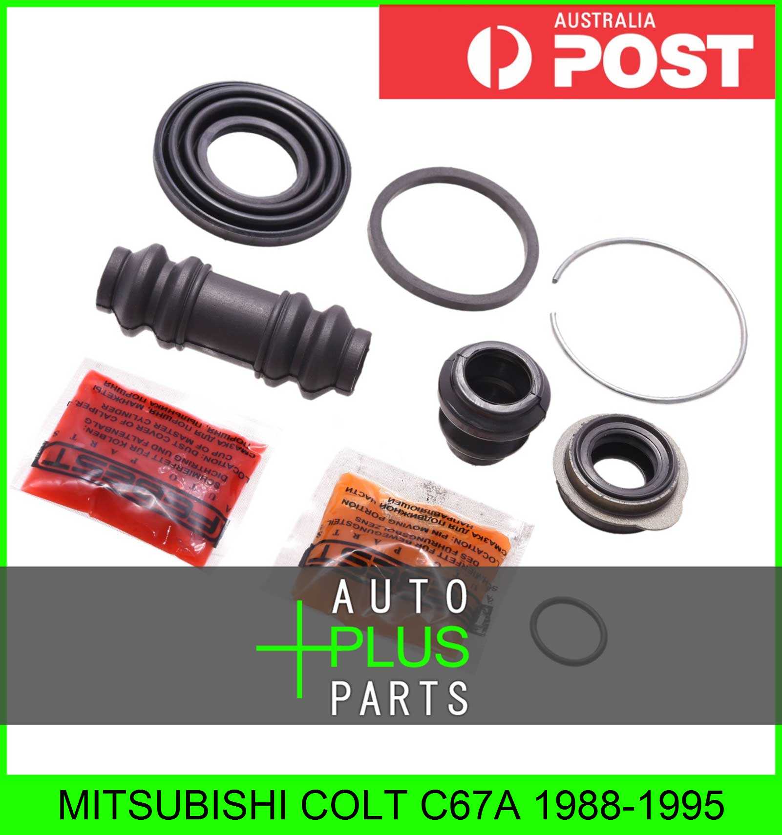 Fits MITSUBISHI COLT C67A Brake Caliper Cylinder Piston Seal Repair Kit