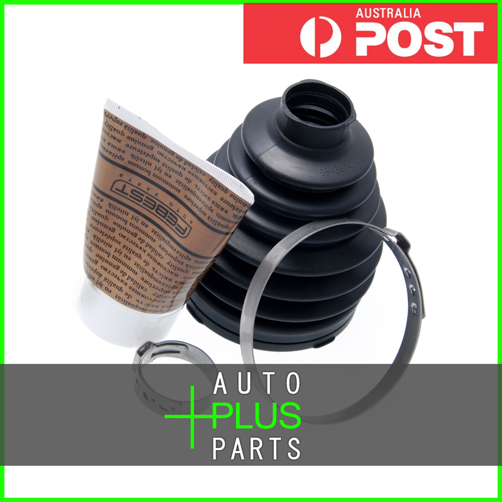 Fits MITSUBISHI OUTLANDER CW_ - Outer C.V. Joint Boot (84.5X108X28.3) Kit Product Photo