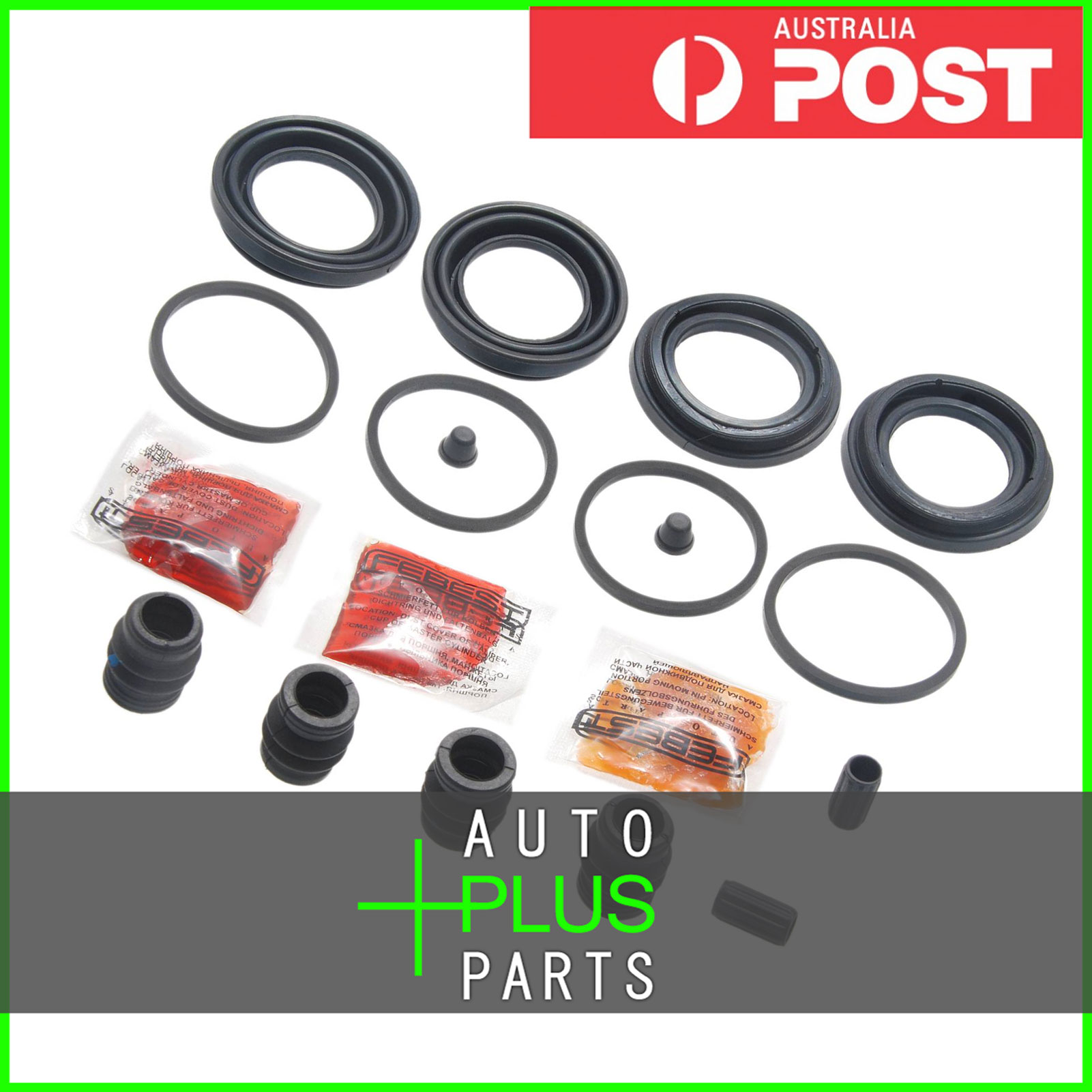 Fits NISSAN QASHQAI+2 JJ10E - Brake Caliper Cylinder Piston Seal Repair Kit Product Photo
