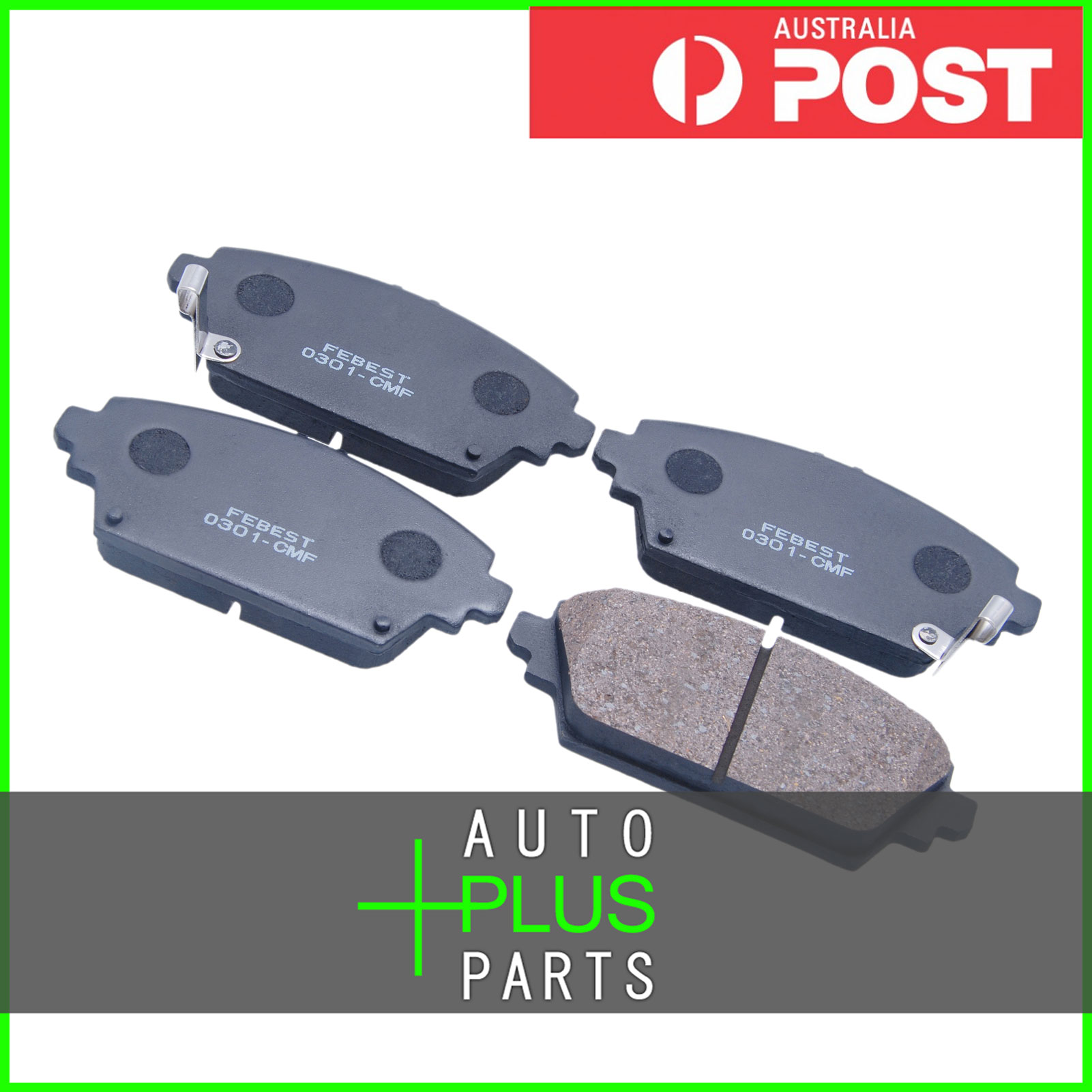 Fits HONDA ACCORD CF3/CF4/CF5/CL1/CL3 1998-2002 - Brake Pads Disc