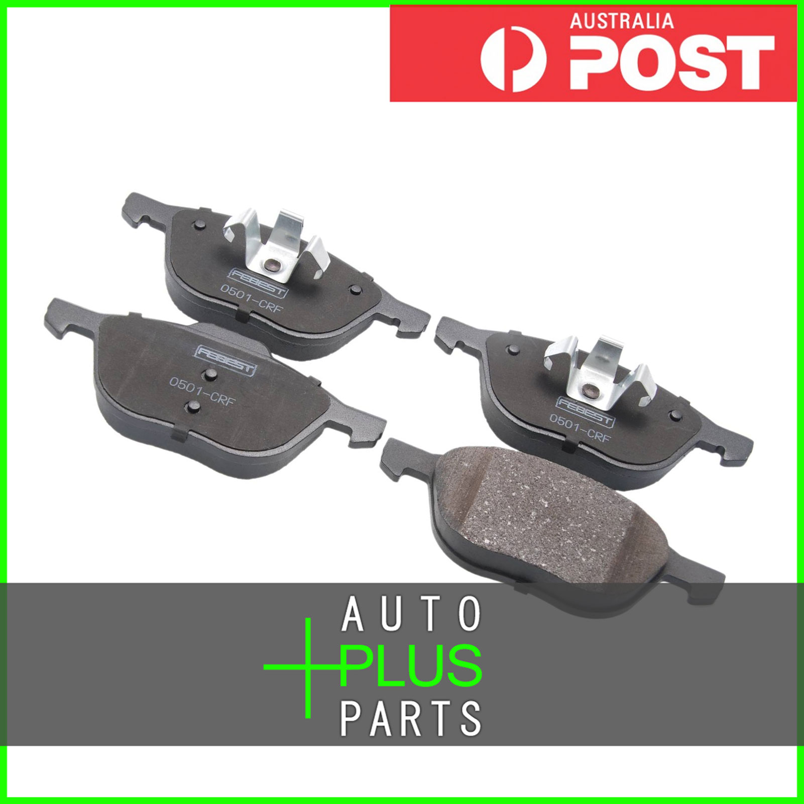 Fits FORD ECOSPORT CBW 2013- - PAD KIT, DISC BRAKE, FRONT Product Photo