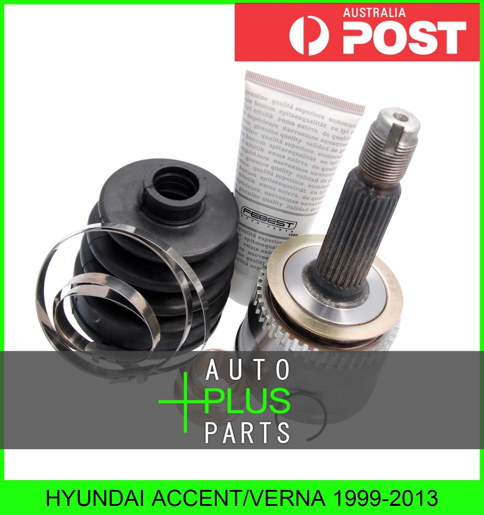 Fits HYUNDAI ACCENT/VERNA 19992013 Outer Cv Joint 22X52.5X25 eBay