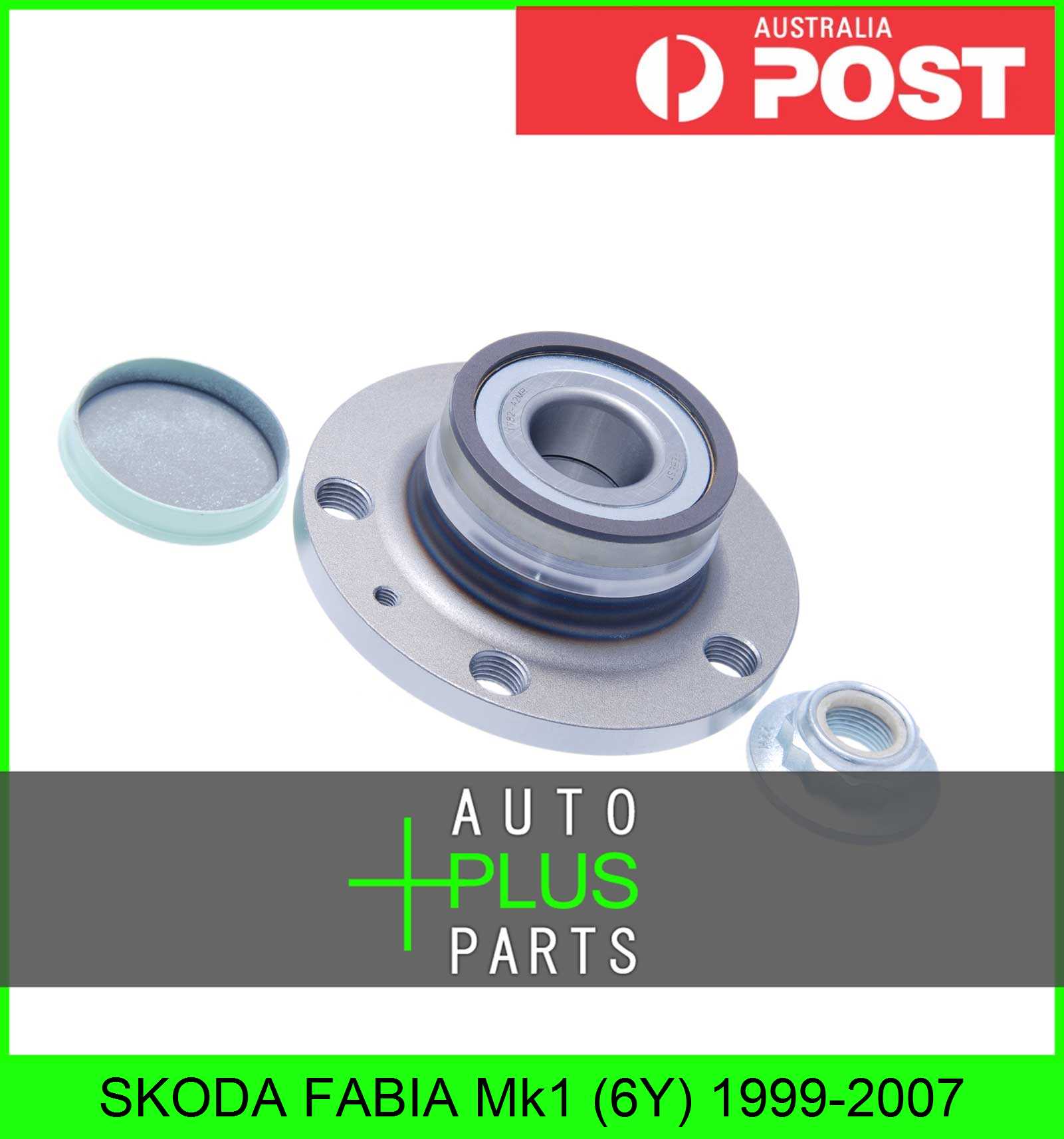 Fits SKODA FABIA Mk1 (6Y) 19992007 Rear Wheel Bearing Hub eBay