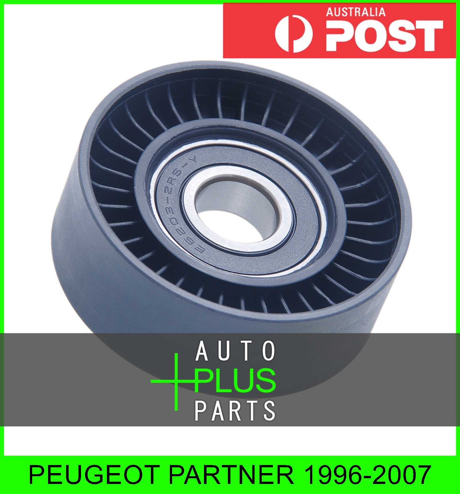 Fits PEUGEOT PARTNER 1996-2007 - Idler Tensioner Drive Belt Bearing Pulley Product Photo