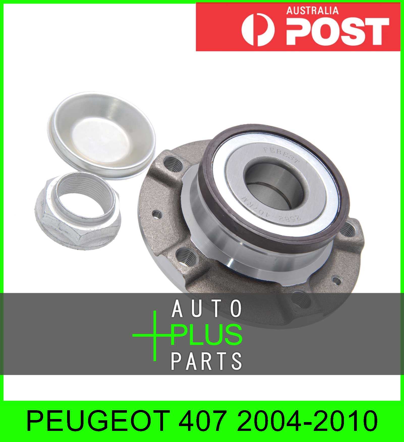 Rear Wheel Bearing Hub Fits PEUGEOT 508 2010-