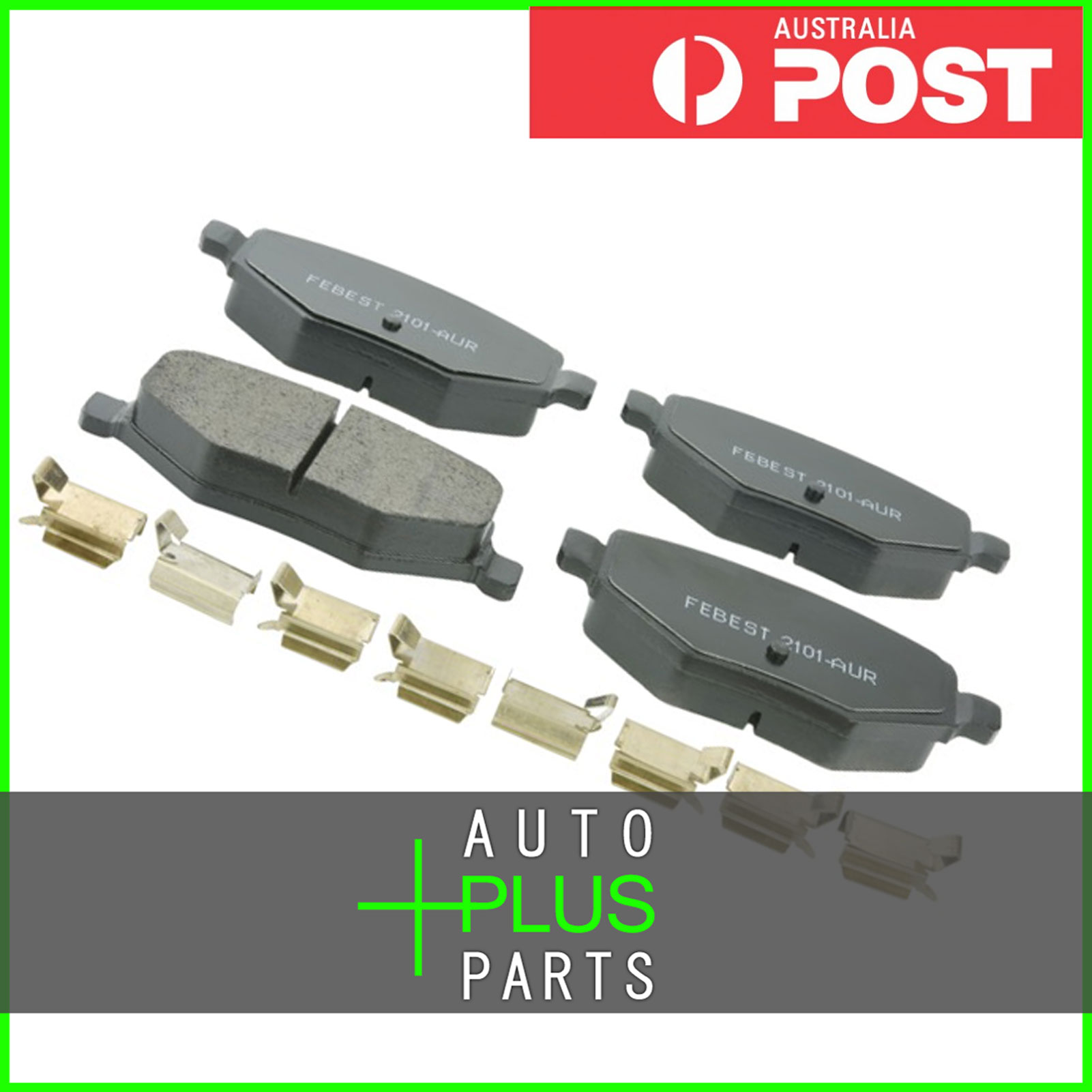 Fits FORD FOCUS AU (USA) 20082011 Brake Pads Disc Brake (REAR