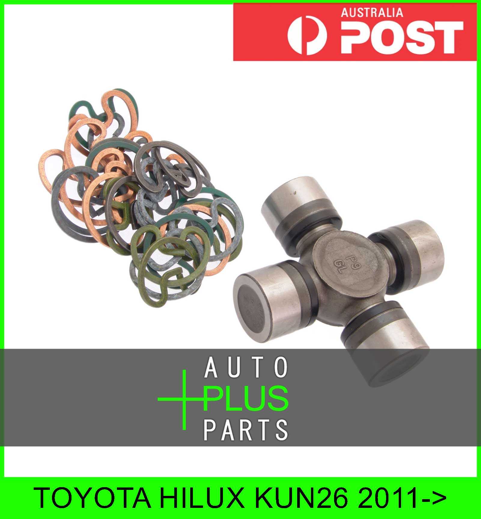 Fits TOYOTA HILUX KUN26 2011> Universal Joint Uni Joints Drive Shaft