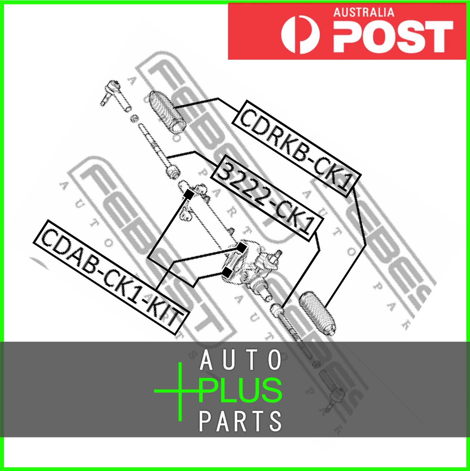 Fits CHEVROLET SILVERADO 3500HD CREW CAB (2WD) NEW STEERING GEAR BOOT - STYLE Product Photo