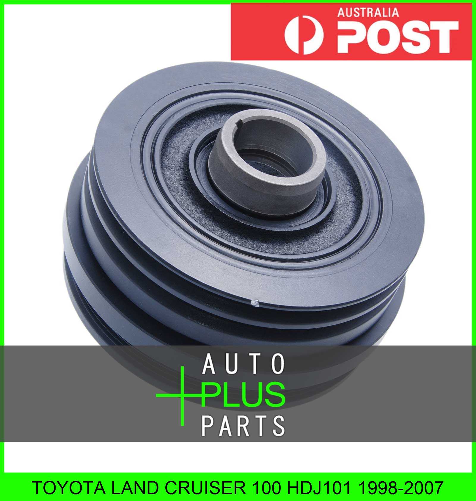 Fits LAND CRUISER 100 HDJ101 Crankshaft Pulley Harmonic Balancer Engine