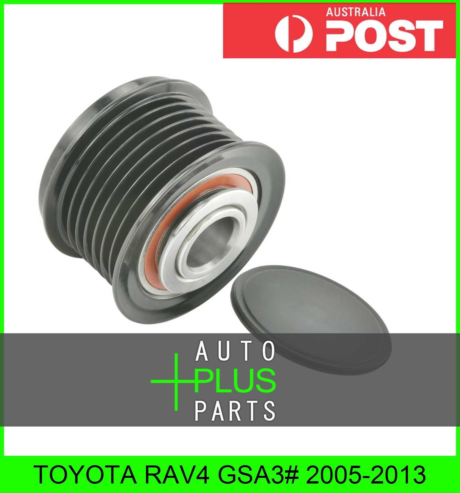 Crankshaft Pulley Belt Harmonic Balancer 1Grfe Fits TOYOTA HILUX 2004-2012