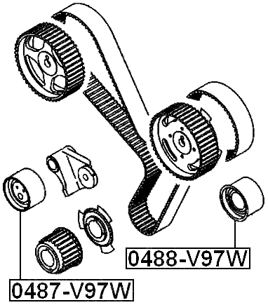 MITSUBISHI Technical Schematic