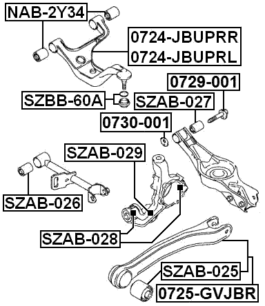SUZUKI Technical Schematic