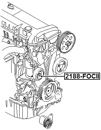 kuga　0820 REAR HUB WHEEL BEARING LEFT OR RIGHT FITS FORD KUGA MK1 2.0
