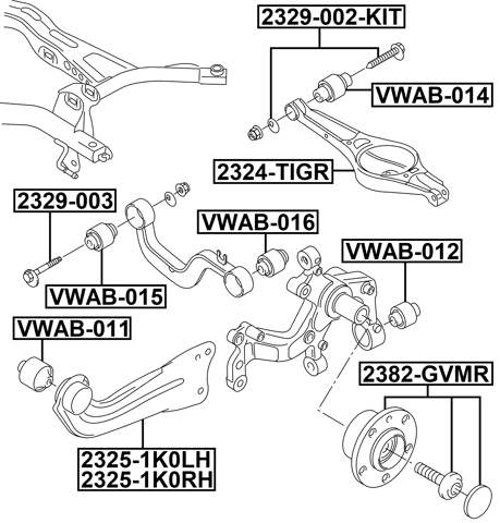 VOLKSWAGEN Technical Schematic