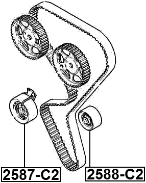 tensioner 2587 fitting