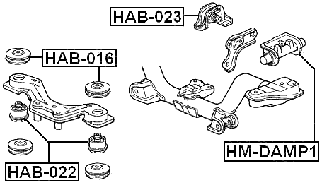 HONDA Technical Schematic