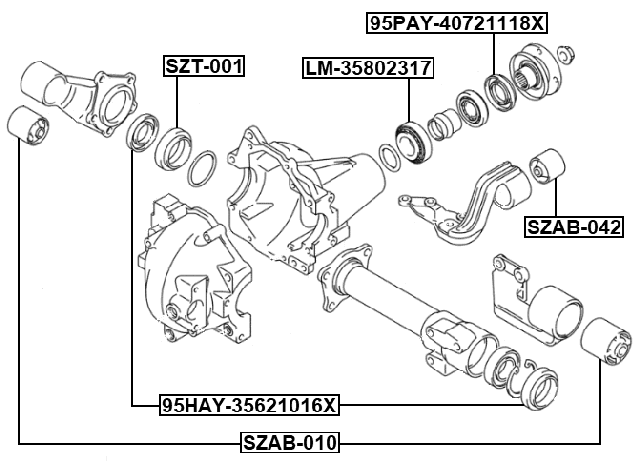SUZUKI Technical Schematic